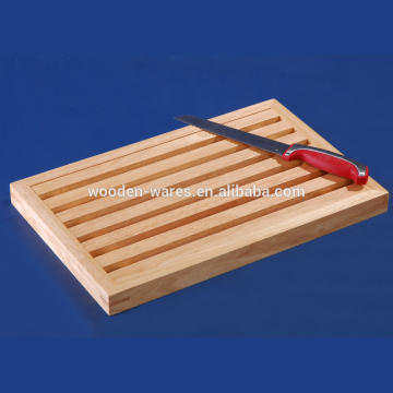bread board, wooden bread board cutting board, bread board with knife