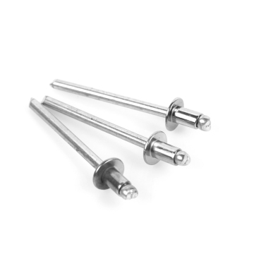 Round Head Aluminium steel Open-end Blind rivet