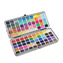50/72/90/100/128 Color Watercolor Pigment Set for Oil and Watercolor Painting