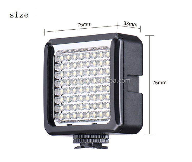 SLR camera top small portable led fill light shooting character photo pocket photography light