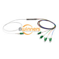 Divisor de tubo de acero 1x4 LC / APC Ftth