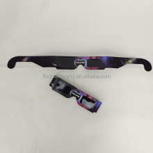 Promotional Paper Solar Eclipse Glasses 3D Solar Viewer