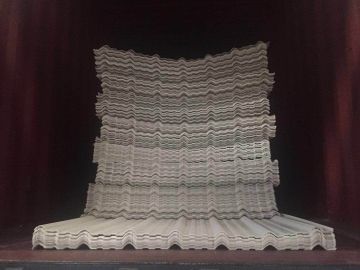 Cheap corrosive resistance pvc roof sheet tejas plasticas tejas pvc Mexico pvc corrugated roof tile