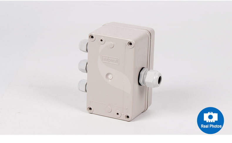 SAIP/SAIPWELL Hot Sale IP67 ABS Enclosure Clear Cover Plastic Waterproof Switch Box with CE