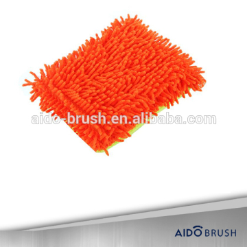 Chenille cellulose sponge