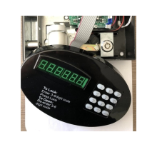 Secure Electronic Hotel Safe: Master Guest Code & Backup Keys