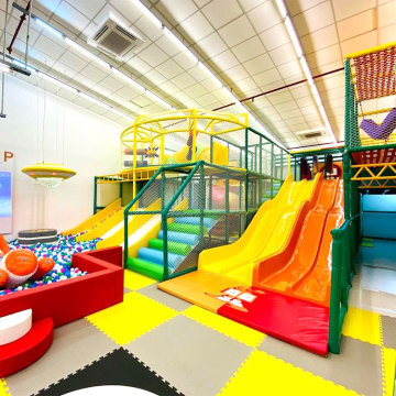 One Stop Service: Customizable Indoor Playground Equipment including Climbing Walls