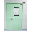 Hermetic airtight operating sliding hospital door