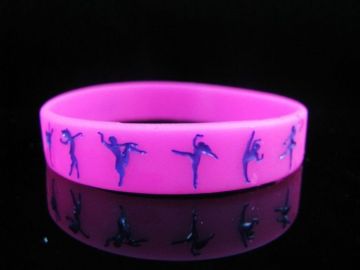 Custom Print Silicone Wristbands / Bracelets / Sports Silicone Bracelets