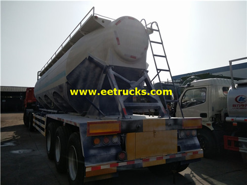 45m3 Bulk bushe foda mai tarkace trailers