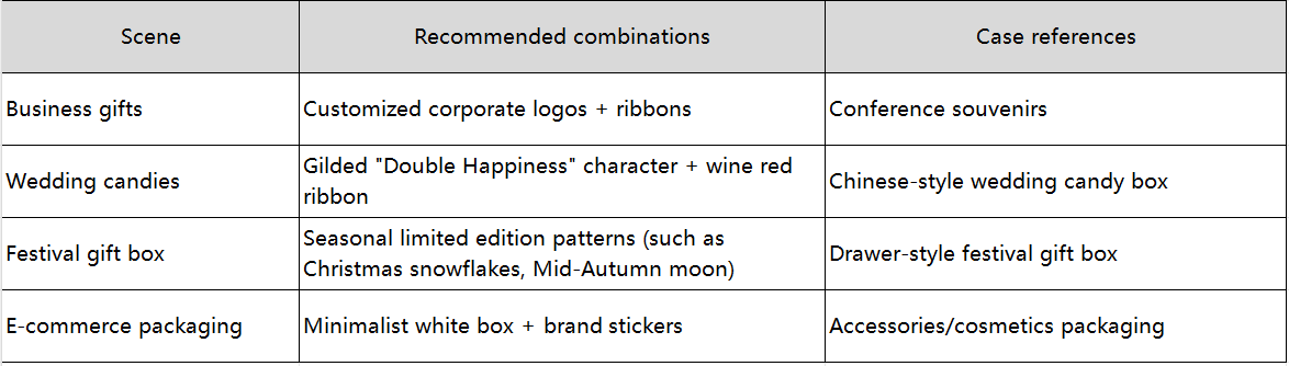 custom cardboard favor boxes