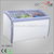 Large capacity sliding door luxury freezing showcase