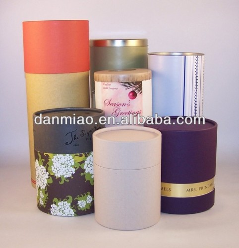 Various classic round tube box for cosmetics packaging