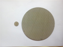 400 Mesh, 0.03 mm Wire, Ss316L Filter Disc Screen, Extruder Filter Screen, Filter Pack
