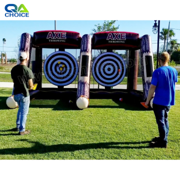 Adult Outdoor Inflatable Axe Throwing Challenge Game