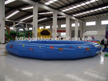 large inflatable swimming pool water slides
