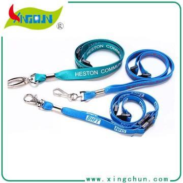 Customized plain colour lanyard