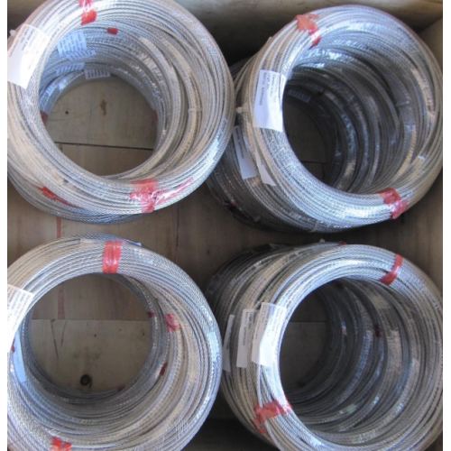 1X19 stainless steel wire rope 5/16in 304