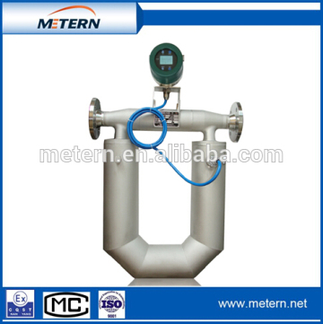 Asphalt flow meter, coriolis mass flow meter