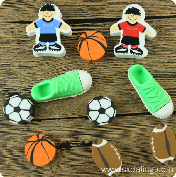 Novelty Removable Football Eraser