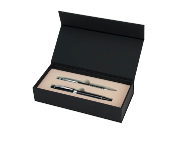 Matte Velvet Magnet Pen Packaging Box With Foam