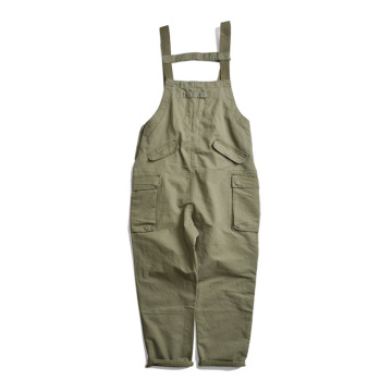 Multi Pocket Overalls Custom Men's Overalls Fashion 2021