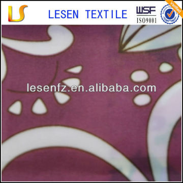 63D polyester print taffeta waterproof fabric /floral print taffeta fabric