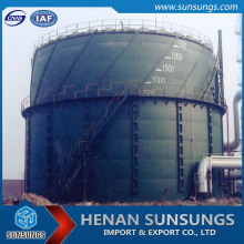 Glass Lined Steel Tank As Anaerobic Digester (GLS Digester) Tanks