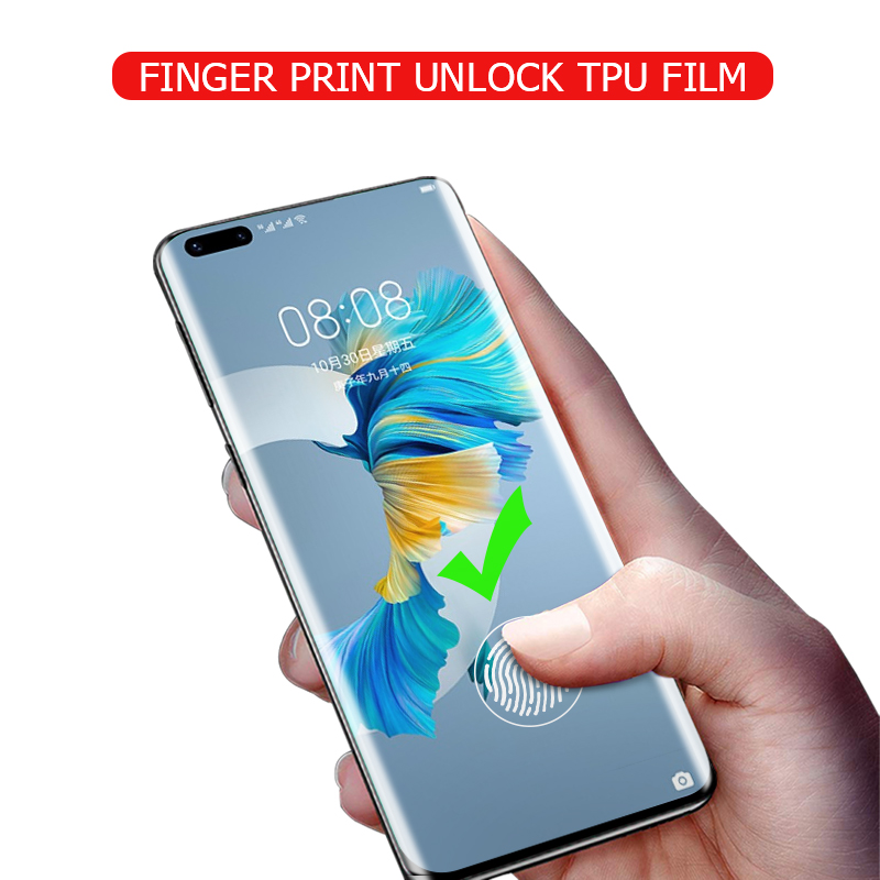 Fingeravtrycksskärmskydd för Huawei Mate 40 Fingerprint unlock screen protector for Huawei Mate 40