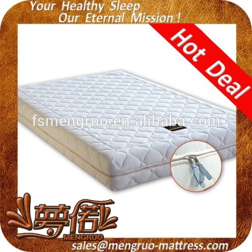 comfortable soft coyyon fabric roll up foam mattress