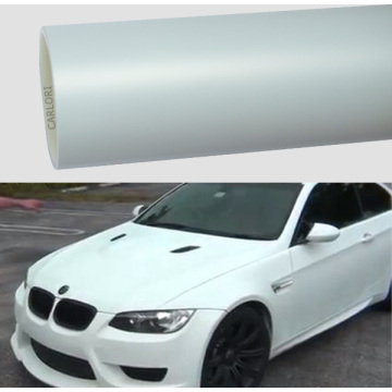 Matte Film White Car Wrap Vinyl.