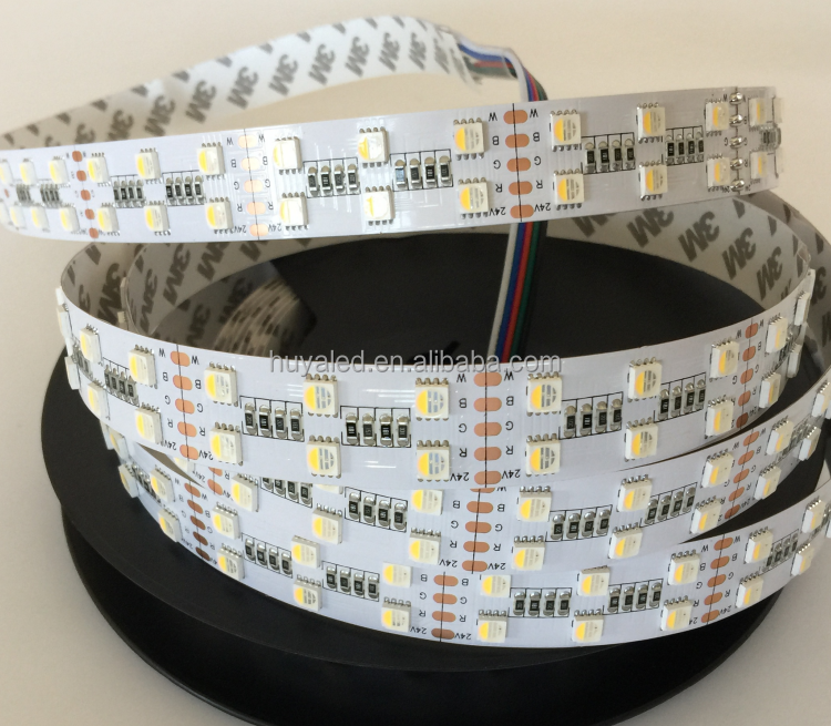 SMD 5050 RGBW 60 leds/m DC 24V  holiday   flexible  led tape  light  waterproof  strips  for room