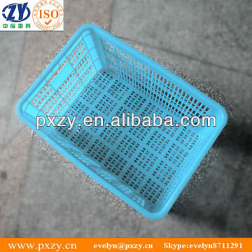 factory sell colorful plastic basket, plastic fruit basket, large plastic basket