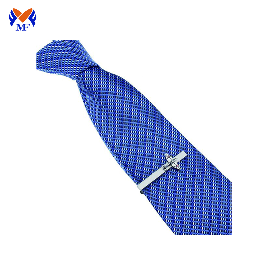 Metal Clip On Tie