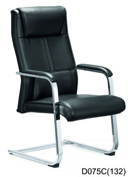 All leather conference chair