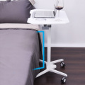 Angle adjustable bedside table