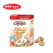 Organic cereal crisp snack instant non-fried puffed food