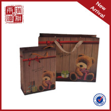 Decorative christmas paper bag paper bag hs code paper hand bag