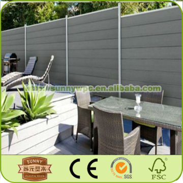 wood plastic composite wpc picket fence