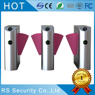 Security Turnstile Gate Systems Flap Barrier Gate