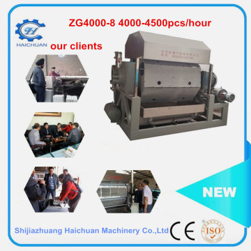 recycling waste paper pulp making machines for egg trays