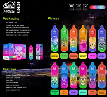 Cloud Bar Disposable Vape 9000 Puffs Original Edition