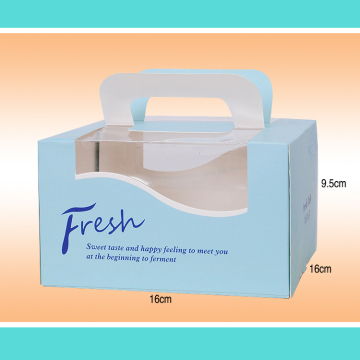 2016 Convenient to take the cake box, cake box can see