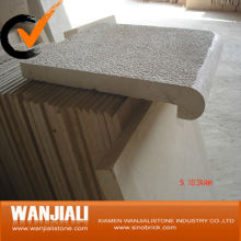 Pool borer limestone tiles