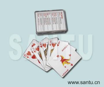 100% pvc playing cards