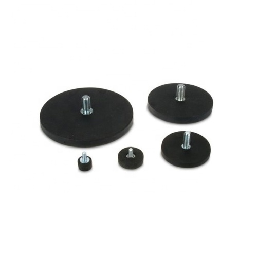 Neodymium Rubber Coating Pot with External Screw Thread