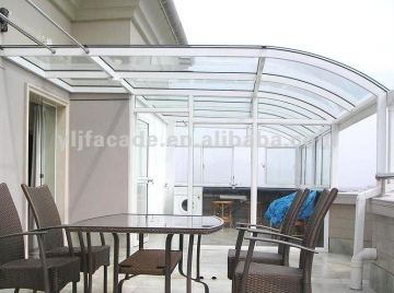 Aluminium Glass Canopies and awnings