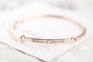 Fashion Stainless Steel Bangle Inspire Bangle Womens Bangle