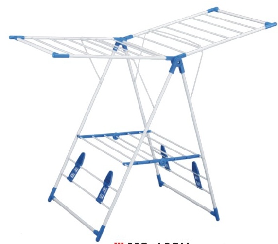 Stofftrockener Stand mit Schuhbahre