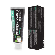 Private Label Fluoride-Free Mint Coconut Activated Charcoal Toothpaste